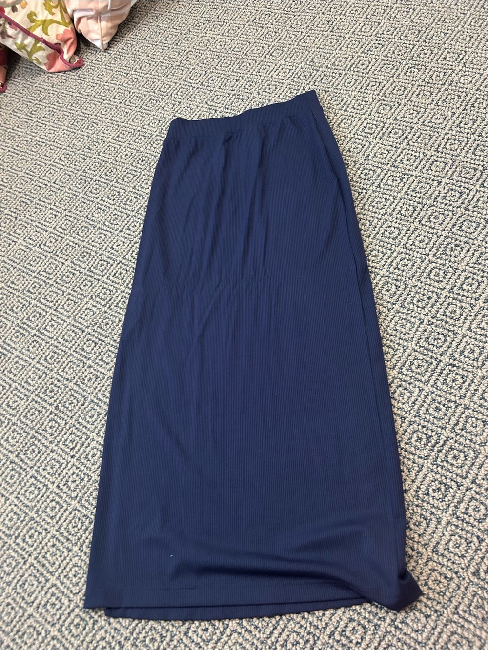 Aerie casual Navy Ribbed Maxi Skirt - Women